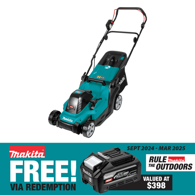 Buy Makita XGT Cordless Lawn Mower Brushless 380mm 40V - Bare Tool ...