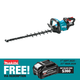 Makita XGT Hedge Trimmer Rough Cut 600mm 40V -  Bare Tool