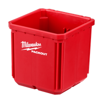 Milwaukee PACKOUT Nesting Bin Square Deep 2pc