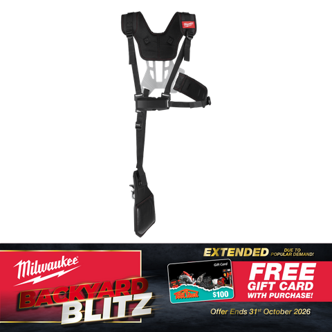 Milwaukee Double Shoulder Harness for Brushcutters/Line Trimmers