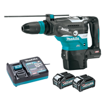 Makita XGT Rotary Hammer SDS Max 40mm 40V 2x4Ah