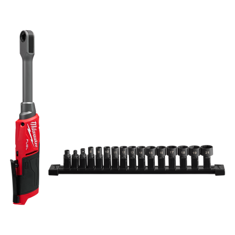 Milwaukee M12 FUEL INSIDER Cordless Pass Through Ratchet 3/8in 12v - Bare Tool