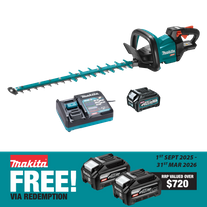 Makita XGT Hedge Trimmer Brushless 600mm 40V 2.5Ah