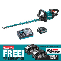 Makita XGT Hedge Trimmer Brushless 600mm 40V 2.5Ah