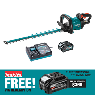 Makita XGT Hedge Trimmer Brushless 600mm 40V 2.5Ah