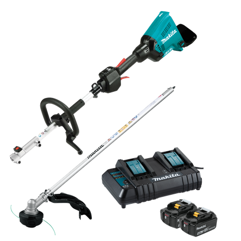 Makita LXT Multi-Function Power Head & Line Trimmer Attachment 36V (2x18V) 5Ah