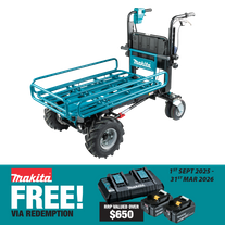 Makita Brushless Wheelbarrow Frame 36V (2X18V) - Bare Tool