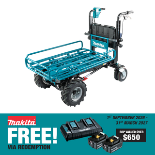 Makita Brushless Wheelbarrow Frame 36V (2X18V) - Bare Tool