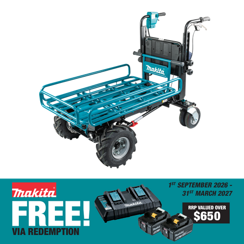 Makita Brushless Wheelbarrow Frame 36V (2X18V) - Bare Tool