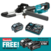 Makita XGT Cordless Earth Auger Brushless 40V 5Ah