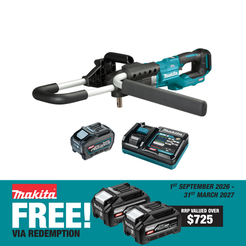 Makita XGT Cordless Earth Auger Brushless 40V 5Ah