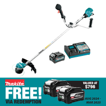 Makita XGT Cordless Brushcutter Brushless Bike Handle 40V 4Ah