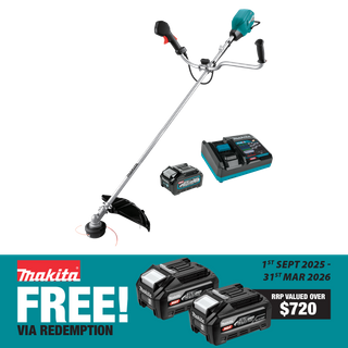 Makita XGT Cordless Brushless Line Trimmer Bike Handle 40V 4Ah