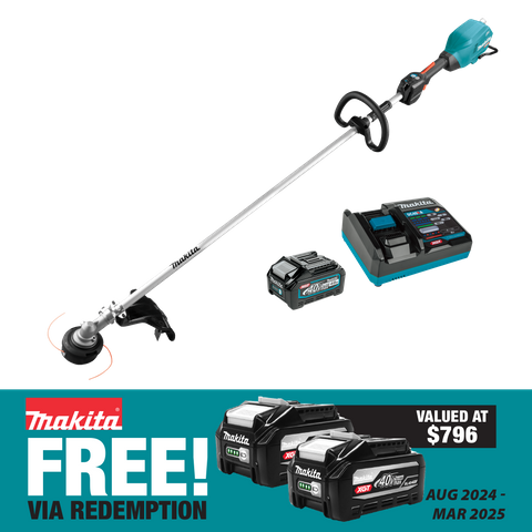 Makita XGT Cordless Brushless Brushcutter Loop Handle 40V 4Ah