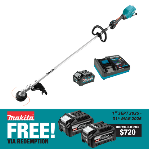 Makita XGT Cordless Brushless Brushcutter Loop Handle 40V 4Ah