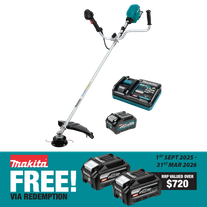 Makita XGT Cordless Brushless Brushcutter-Bike Handle 40V 4Ah