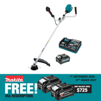 Makita XGT Cordless Brushless Brushcutter-Bike Handle 40V 4Ah