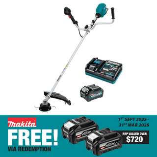 Makita XGT Cordless Brushless Brushcutter-Bike Handle 40V 4Ah