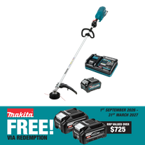 Makita XGT Cordless Brushless Brushcutter-Loop Handle 40V 4Ah