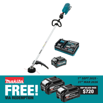 Makita XGT Cordless Brushless Brushcutter-Loop Handle 40V 4Ah