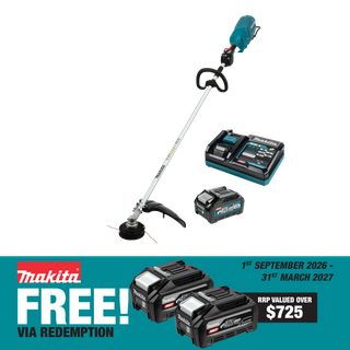 Makita XGT Cordless Brushless Brushcutter-Loop Handle 40V 4Ah