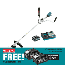 Makita XGT Cordless Line Trimmer Brushless Bike Handle 40V 4Ah