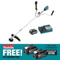 Makita XGT Cordless Line Trimmer Brushless Bike Handle 40V 4Ah