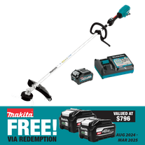 Makita XGT Cordless Line Trimmer Brushless Loop Handle 40V 4Ah