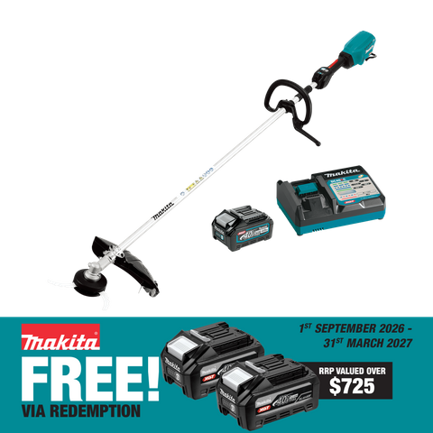 Makita XGT Cordless Line Trimmer Brushless Loop Handle 40V 4Ah