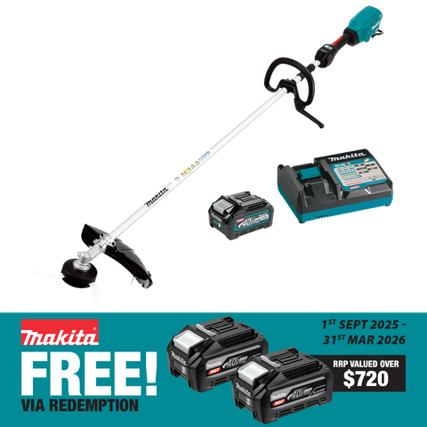 Makita XGT Cordless Line Trimmer Brushless Loop Handle 40V 4Ah