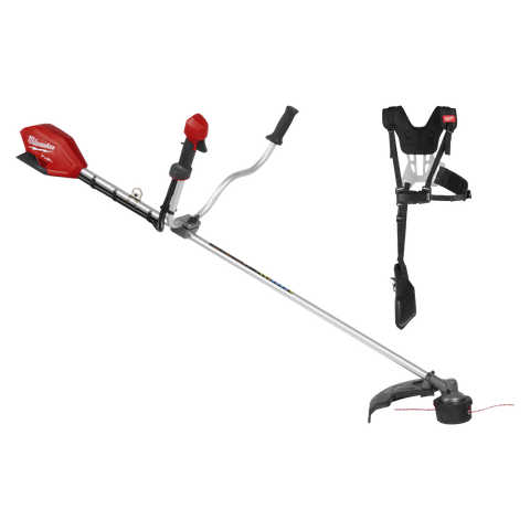 Milwaukee M18 FUEL Brushcutter/Line Trimmer with Harness 18V - Bare Tool