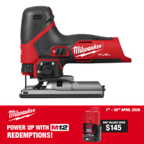 Milwaukee M12 FUEL Cordless Jigsaw Brushless 12V - Bare Tool