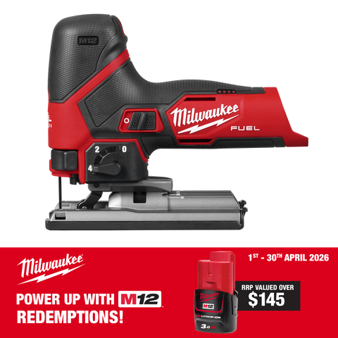 Milwaukee M12 FUEL Cordless Jigsaw Brushless 12V - Bare Tool