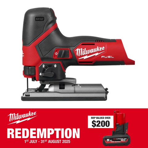 Milwaukee M12 FUEL Cordless Jigsaw Brushless 12V - Bare Tool