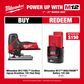 Milwaukee M12 FUEL Cordless Jigsaw Brushless 12V - Bare Tool