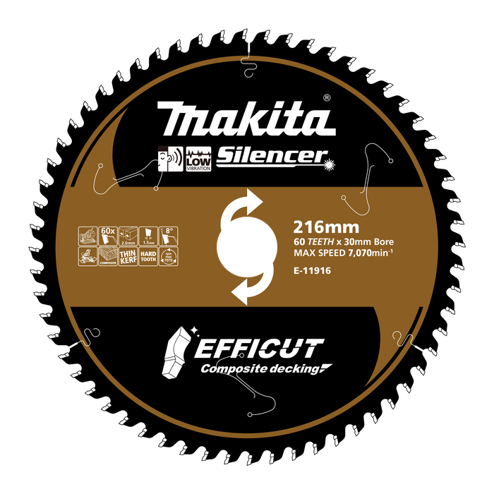 Makita efficut blade sale