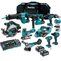 Makita XGT Cordless Combo Kit 10pc 40v 4Ah