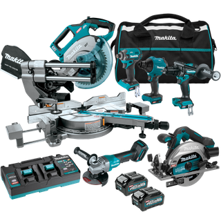 Makita XGT Cordless Combo Kit Brushless 211G 6pc 40V 4Ah