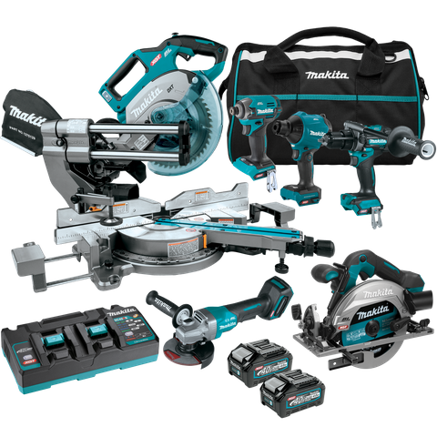 Makita XGT Cordless Combo Kit Brushless 211G 6pc 40V 4Ah