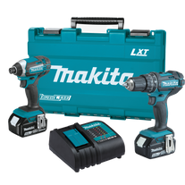 Makita LXT Cordless Impact Driver & Hammer Drill Driver 18V 5Ah