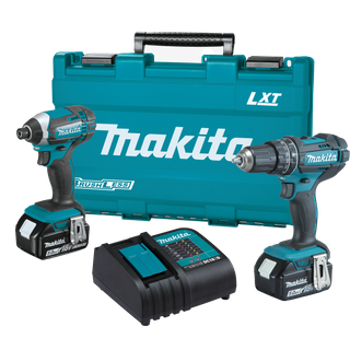 Makita LXT Cordless Impact Driver & Hammer Drill Driver 18V 5Ah