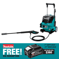 Makita XGT Cordless Pressure Washer 1233PSI 40v - Bare Tool