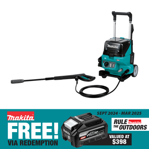 Makita XGT Cordless Pressure Washer 1233PSI 40v - Bare Tool