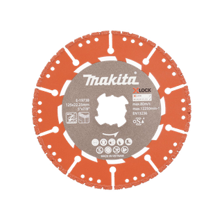 Makita X-LOCK Diamond Cut Off Blade 125mm