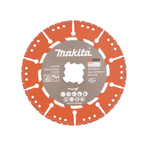 Makita X-LOCK Diamond Cut Off Blade 125mm