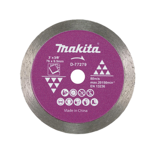 Makita Diamond Tile Disc 76mm 3/8In