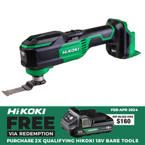 HiKOKI Cordless Brushless Multi Tool 18V - Bare Tool