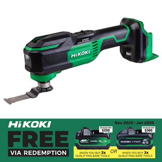 HiKOKI Cordless Multi Tool Brushless 18V - Bare Tool
