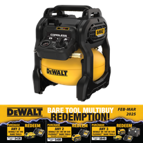 DeWalt Cordless Compressor Brushless 18V - Bare Tool