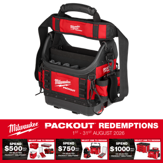 Milwaukee PACKOUT Structured Open Tote 254mm